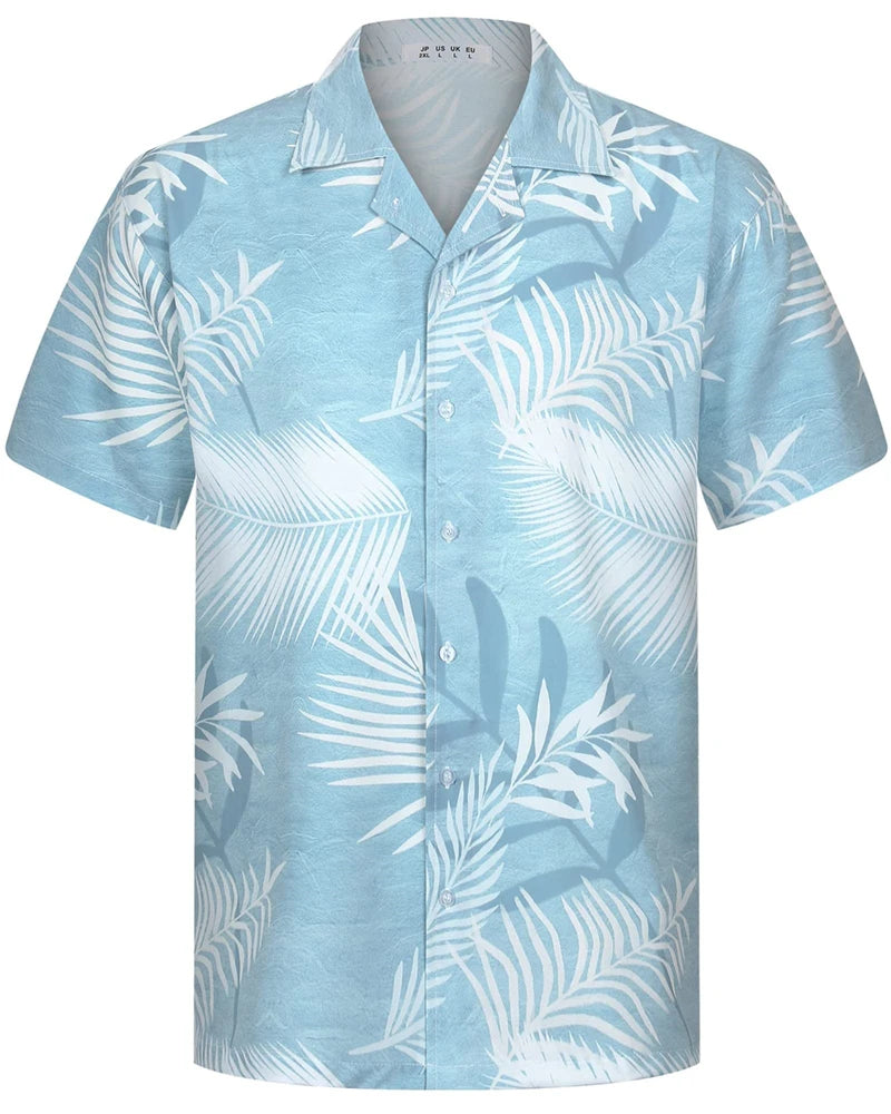 Mynah Kine — Coconut Button Hawaiian Short Sleeve Shirt