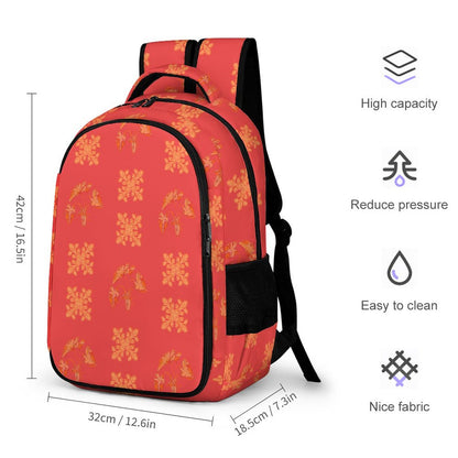 Hanapa'a Waiwai — Island Print Multi-Pocket Travel Bag