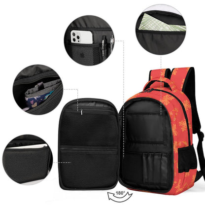Hanapa'a Waiwai — Island Print Multi-Pocket Travel Bag