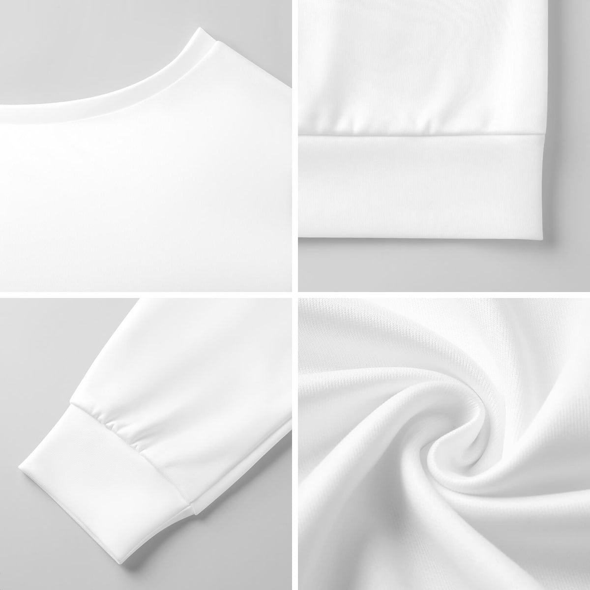 230gsm Off Shoulder Hoodie(All-Over Printing)