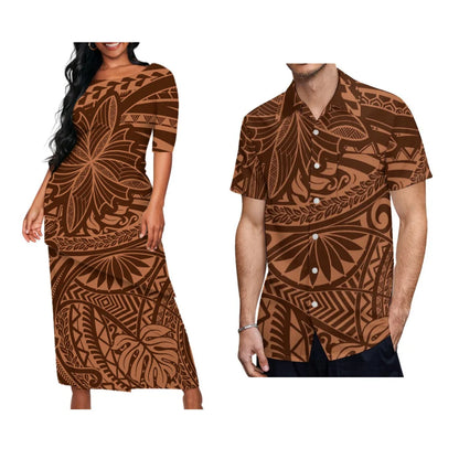 Polynesian Couple Attire