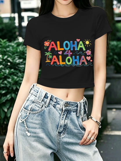 U'i Waiwai — Aloha 4 Aloha Women's Crop Top