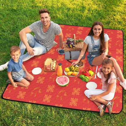 Hanapa'a Waiwai — Island Print Zipper Foldable Picnic Mat