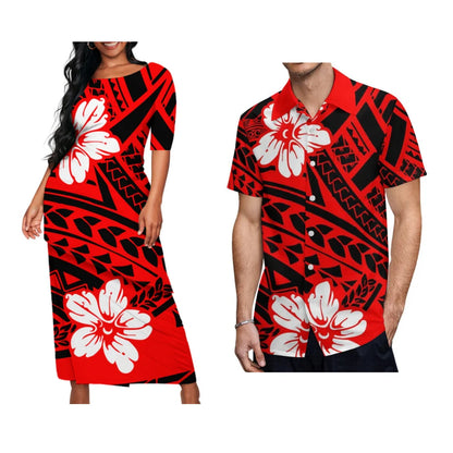 Polynesian Couple Attire