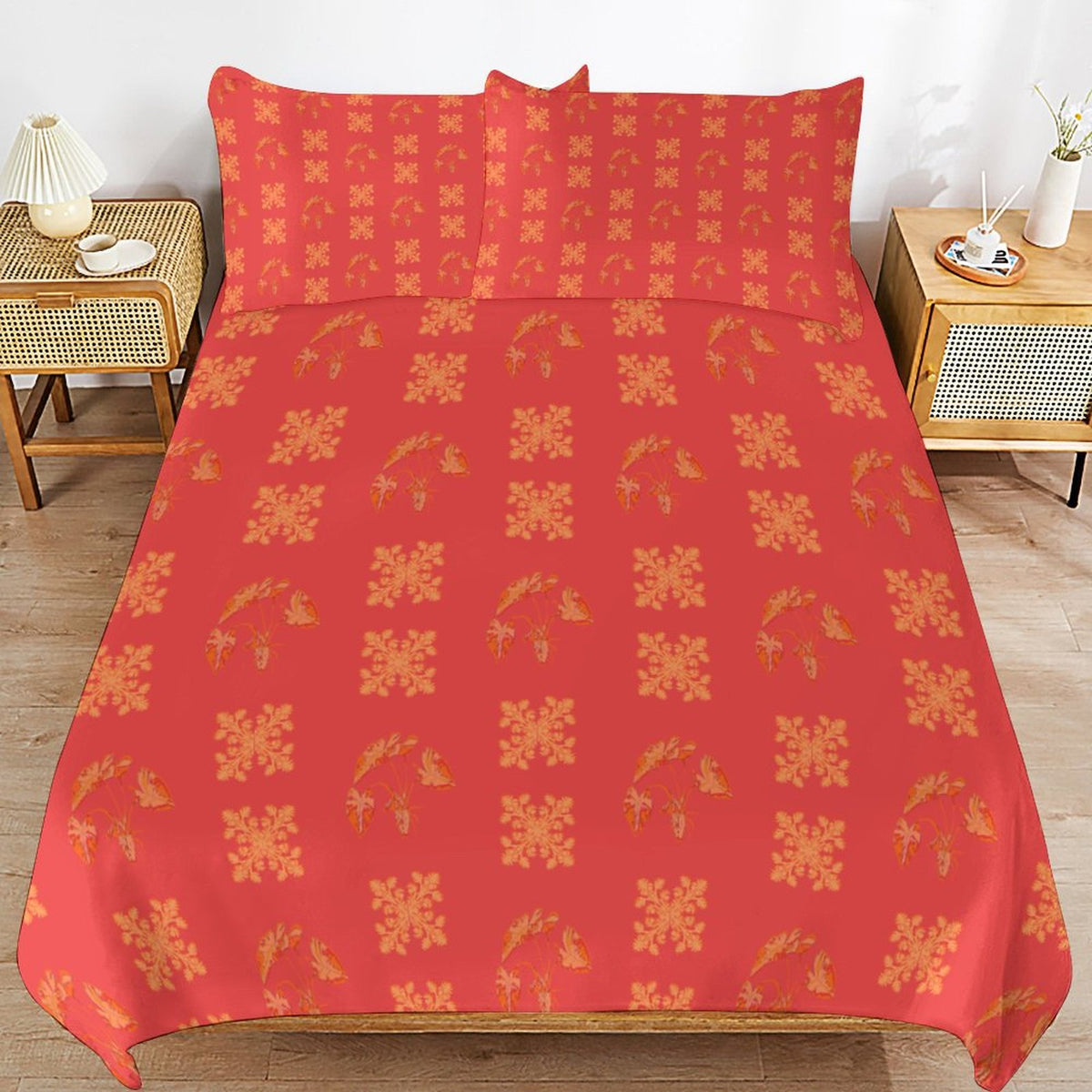 Hanapa'a Waiwai — Island Print 3-Piece King Bedding Set