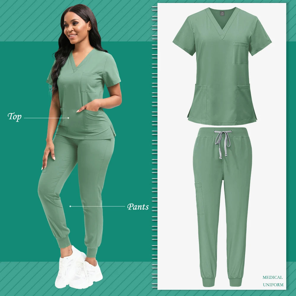 Hanapa'a Waiwai — Unisex Medical Scrub Set