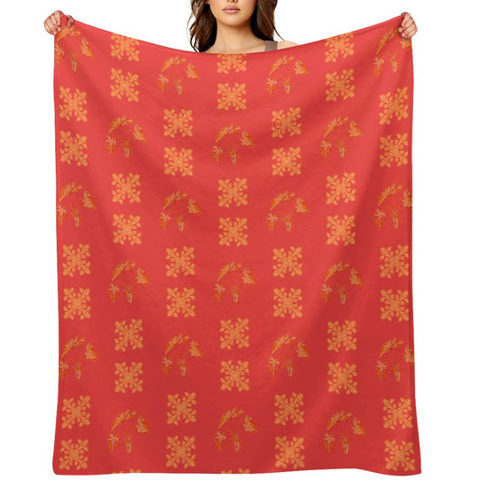 220gsm Flannel Throw Blanket for Couch-40"×50"