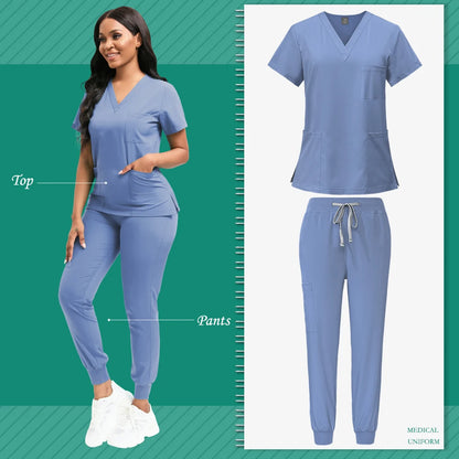Hanapa'a Waiwai — Unisex Medical Scrub Set