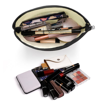 Hanapa'a Waiwai — Island Print Linen Makeup Bag