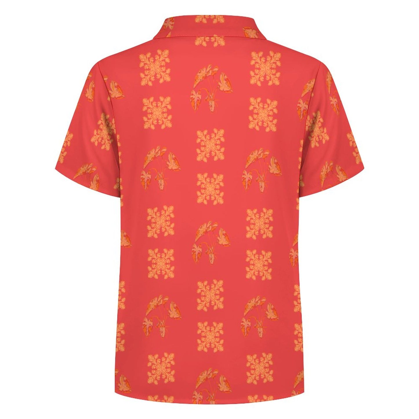 DTG 110gsm Cotton Children's Lapel Collar Shirt(All-Over Printing)