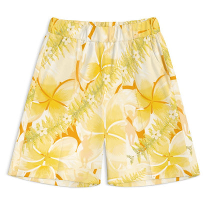 Hanapa'a Waiwai — Aloha Shirt with Plumeria Men's Set