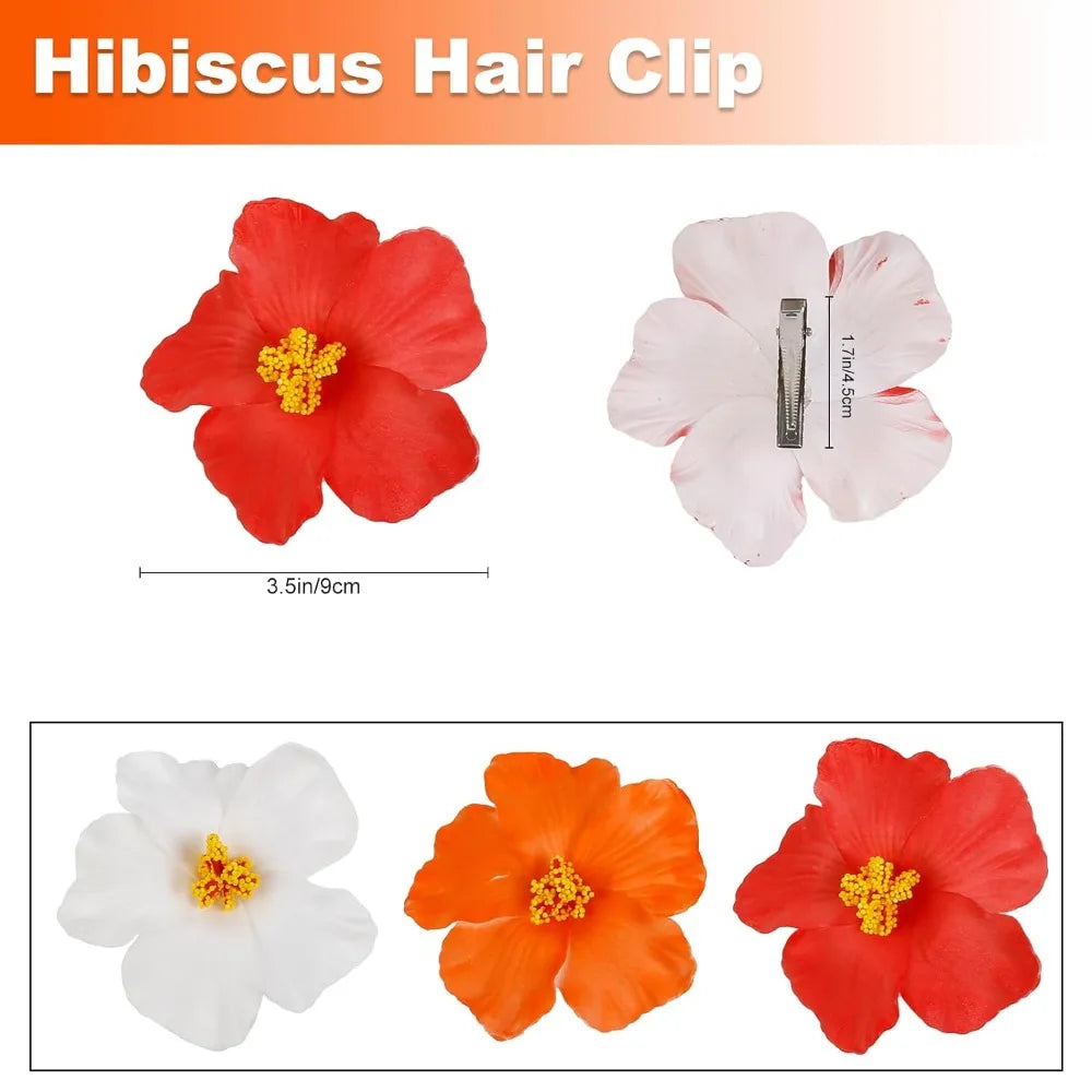 U'i Waiwai — Hawaiian Flower Side Bang Clip