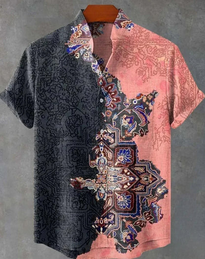 Aloha Shirt Casual Short Sleeved