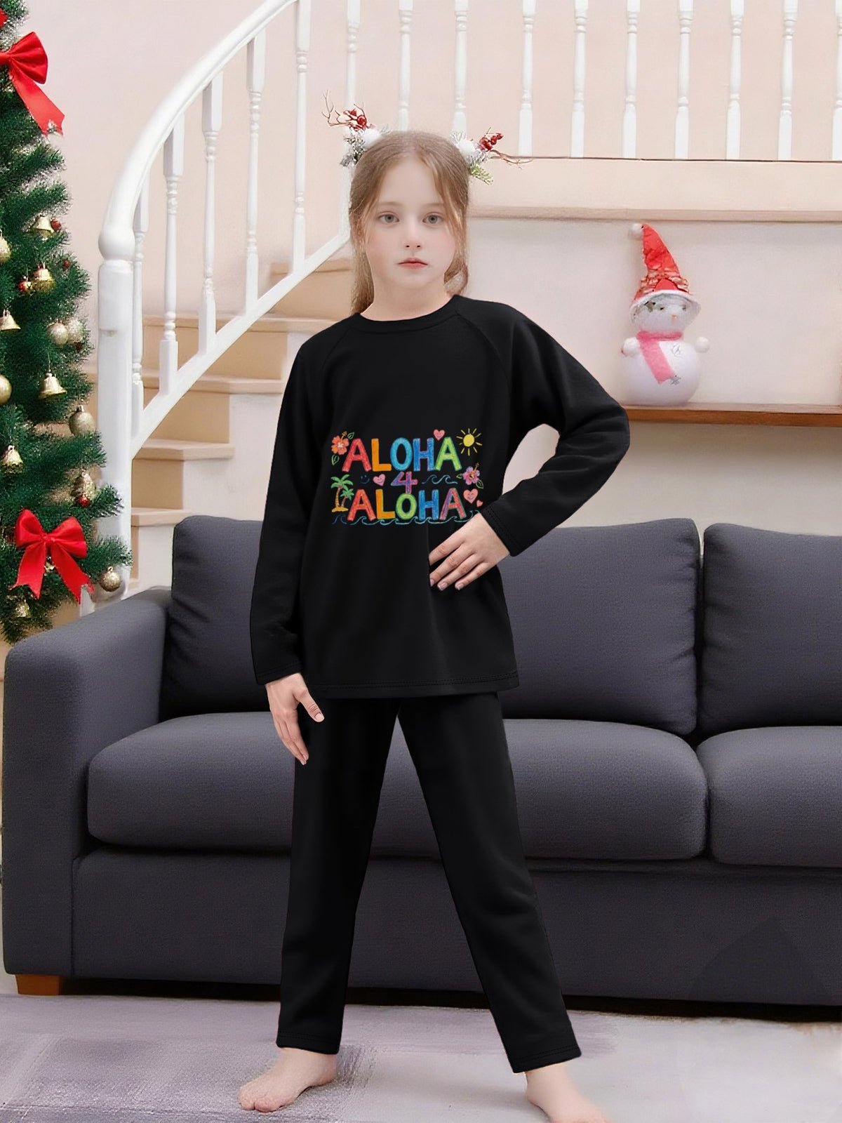 Hanapa'a Waiwai — Aloha 4 Aloha Keiki Long-Sleeve Top