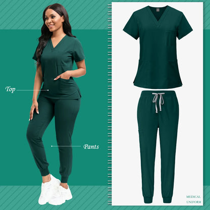 Hanapa'a Waiwai — Unisex Medical Scrub Set