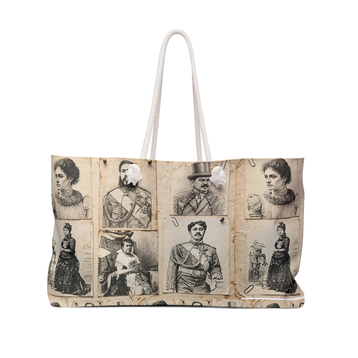 Hanapa'a Waiwai — Hawaiian Monarch Collage Weekender Bag