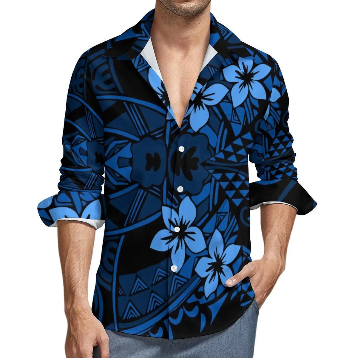 Polynesian Couple Aloha Fashion Set