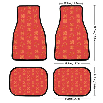 Hanapa'a Waiwai — Island Print Car Floor Mat Set of 4
