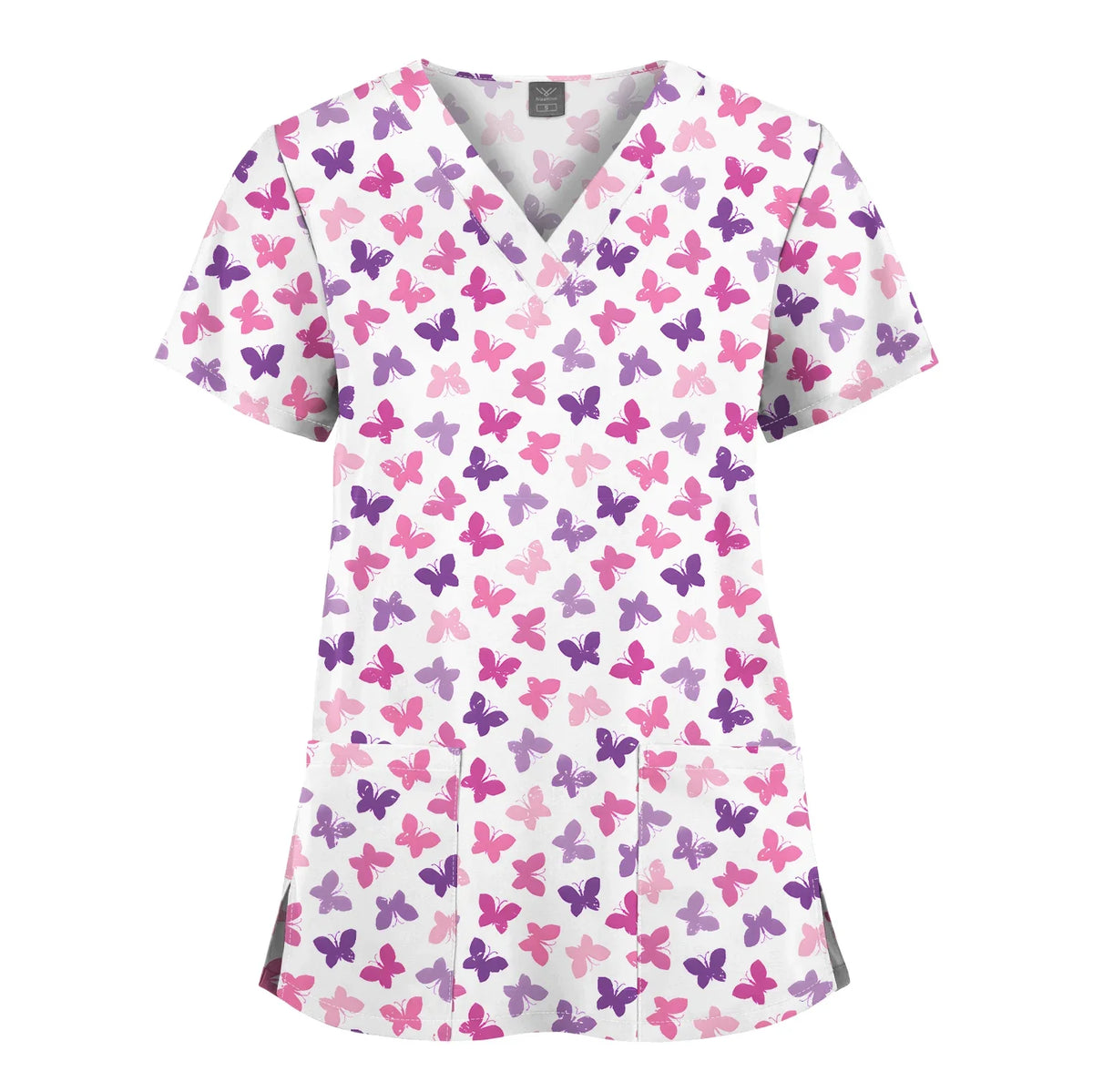 Hanapa'a Waiwai — Island Print Nursing Scrub Top