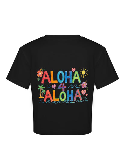 U'i Waiwai — Aloha 4 Aloha Women's Crop Top (Style 2)
