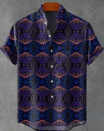 Aloha Shirt Casual Short Sleeved