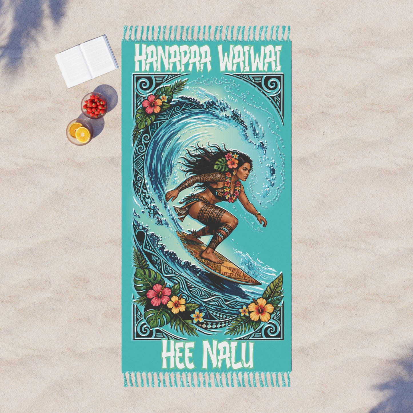 Hanapa'a Waiwai — Heʻe Nalu Boho Beach Cloth