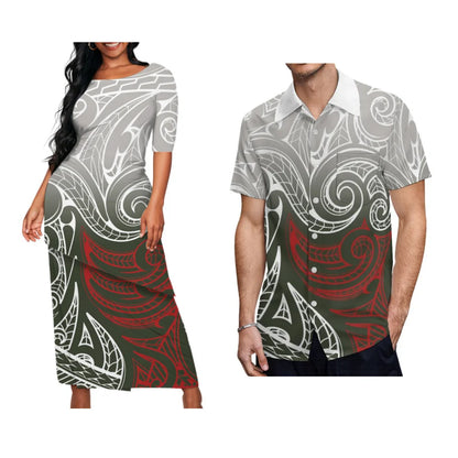 Polynesian Couple Attire