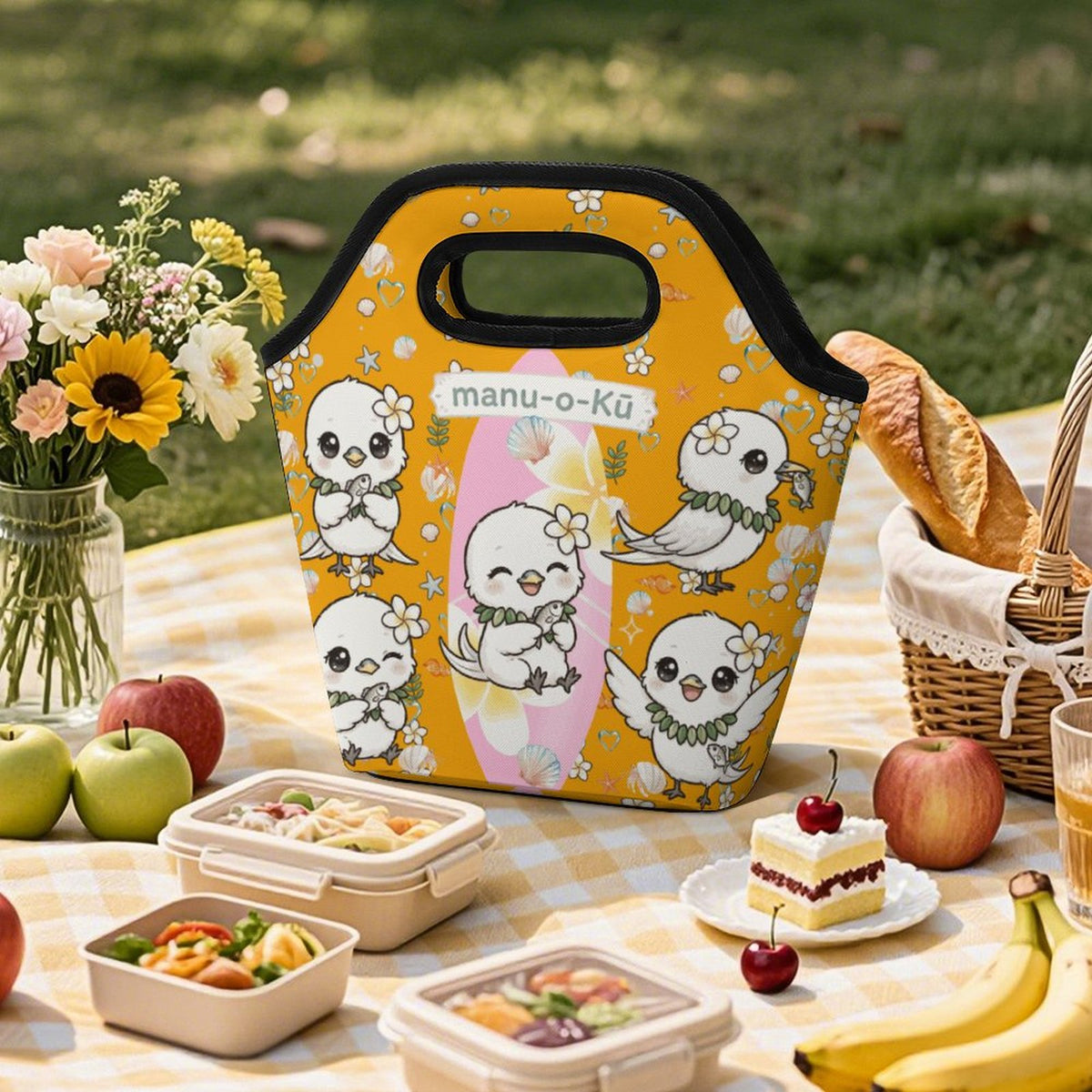 Hanapa'a Waiwai —Manu-O-Kū  Portable Meal Tote Bag