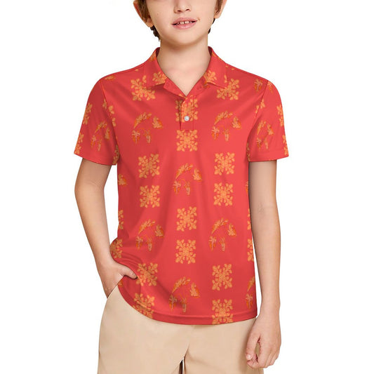 Kids' POLO Shirt Cool Touch(All-Over Printing)