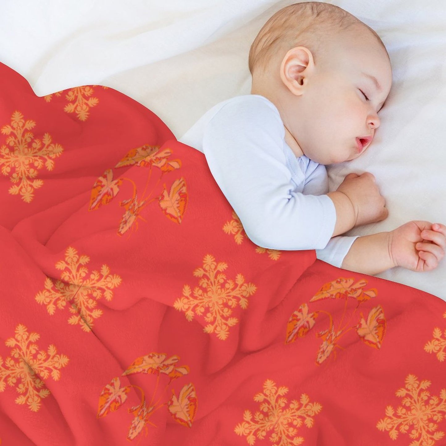 280gsm Flannel Throw Blanket for Bedroom-30"×40"