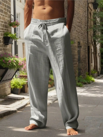 Hanapa'a Waiwai — Island Breeze Men's Linen Beach Pants