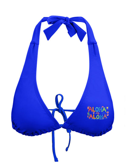 U'i Waiwai — Aloha 4 Aloha Halter Tie Bikini Top