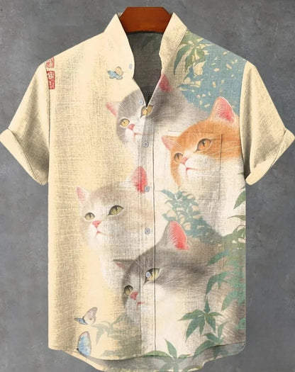 Aloha Shirt Casual Short Sleeved