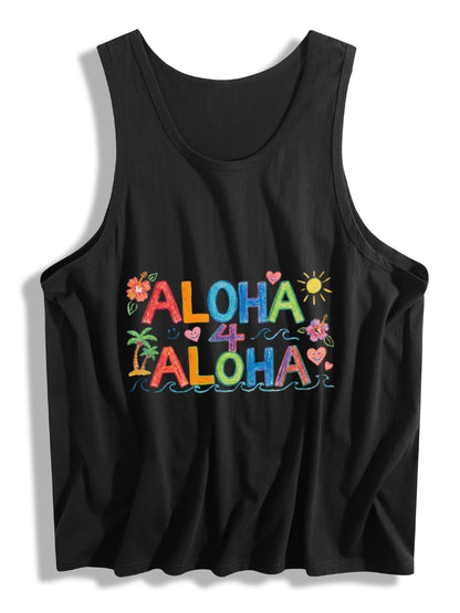 Hanapa'a Waiwai — Aloha 4 Aloha Men's Cotton Tank Top