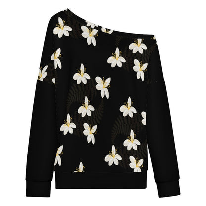 230gsm Off Shoulder Hoodie(All-Over Printing)