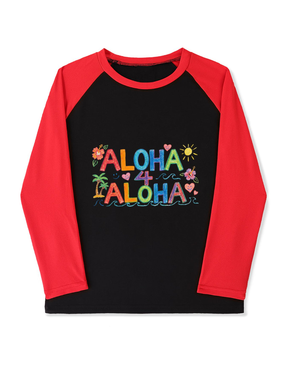 Hanapa'a Waiwai — Aloha 4 Aloha Keiki Long-Sleeve Top