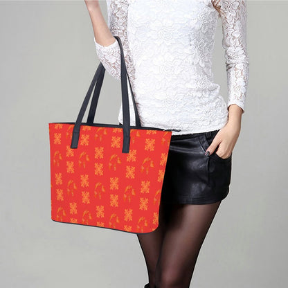 Hanapa'a Waiwai — Island Print Women's PU Leather Tote