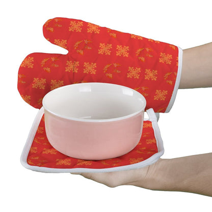 Hanapa'a Waiwai — Island Print Oven Mitt Set of 2