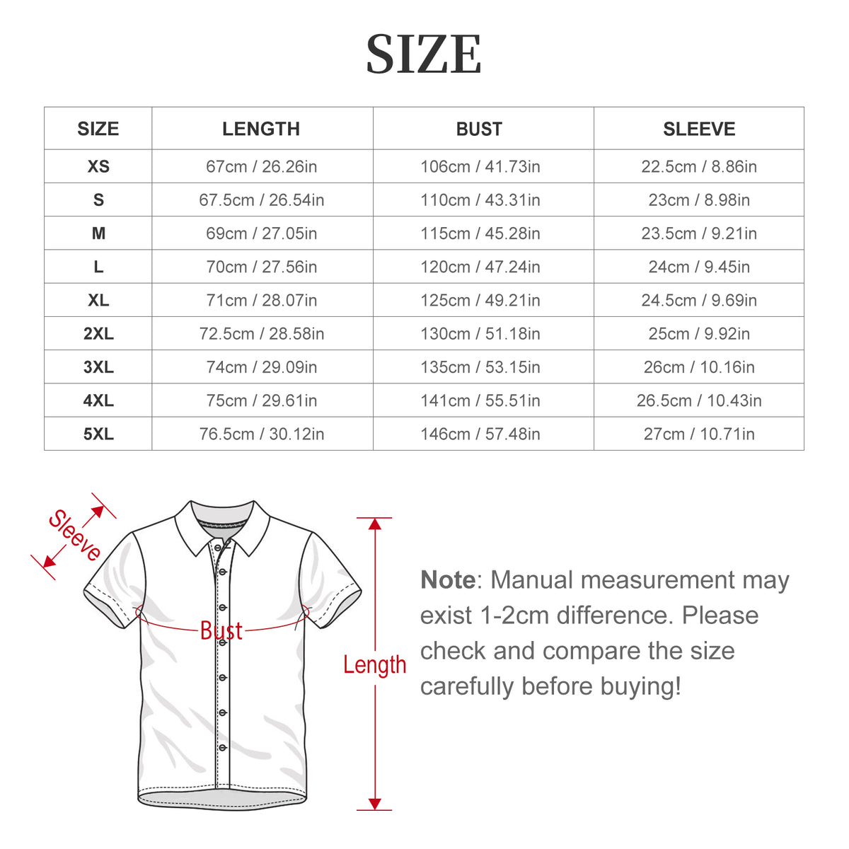 Women's Lapel Collar Shirt without Pocket(All-Over Printing)