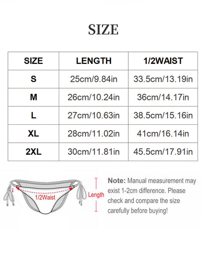 U'i Waiwai — Aloha 4 Aloha Tie Bikini Bottom