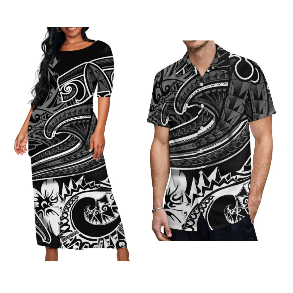 Polynesian Couple Attire