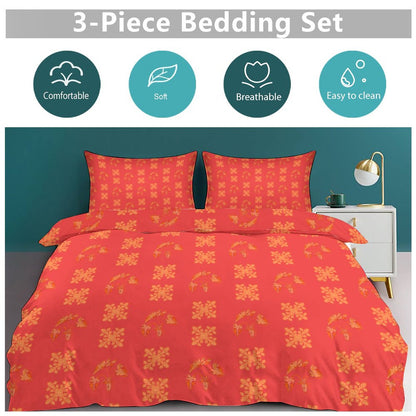 Hanapa'a Waiwai — Island Print 3-Piece Queen Bedding Set