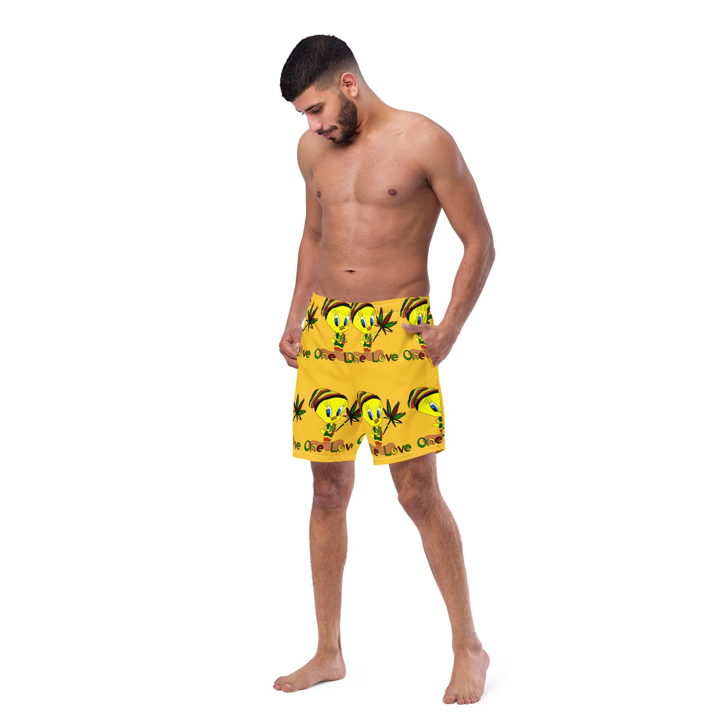 Tweed up Men's swim trunks
