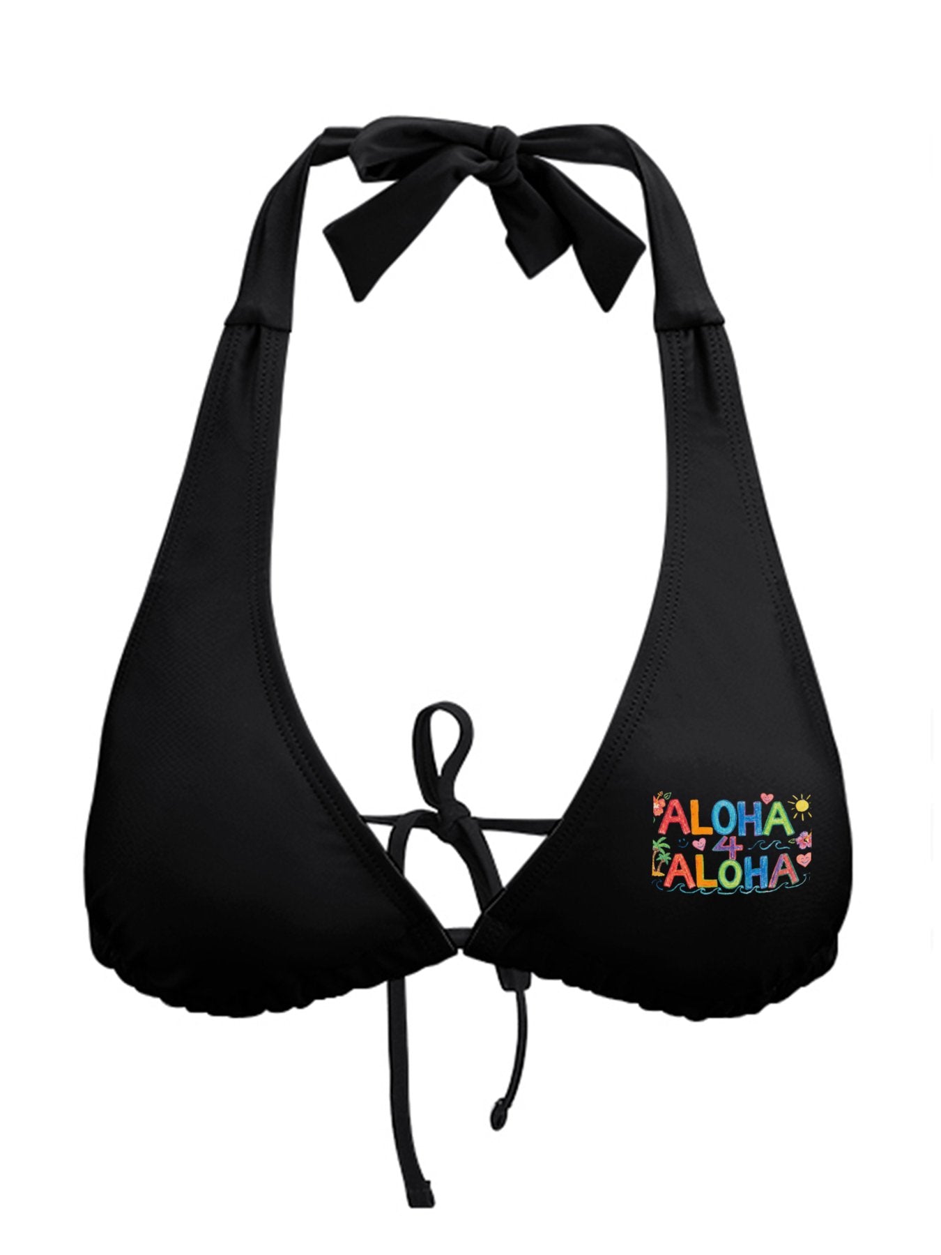 U'i Waiwai — Aloha 4 Aloha Halter Tie Bikini Top