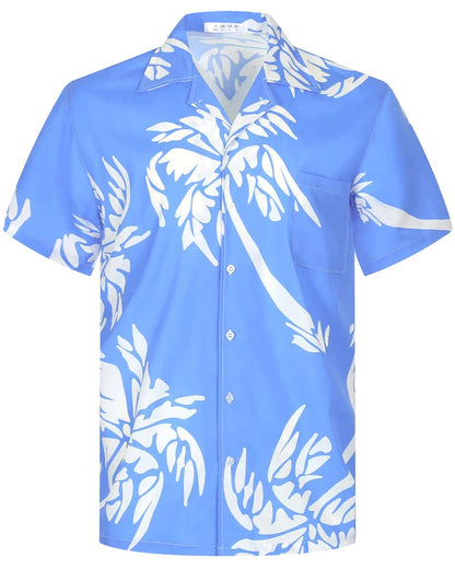 Mynah Kine — Coconut Button Hawaiian Short Sleeve Shirt