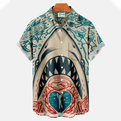 Hawaiian Manō Tshirt Short Sleeve