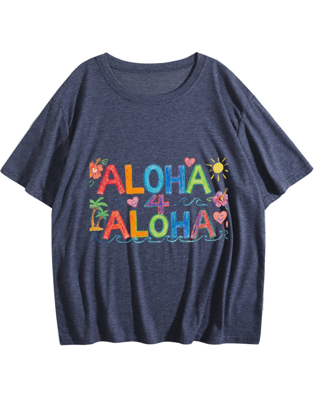 U'i Waiwai — Aloha 4 Aloha Women's Multi-Color Tee