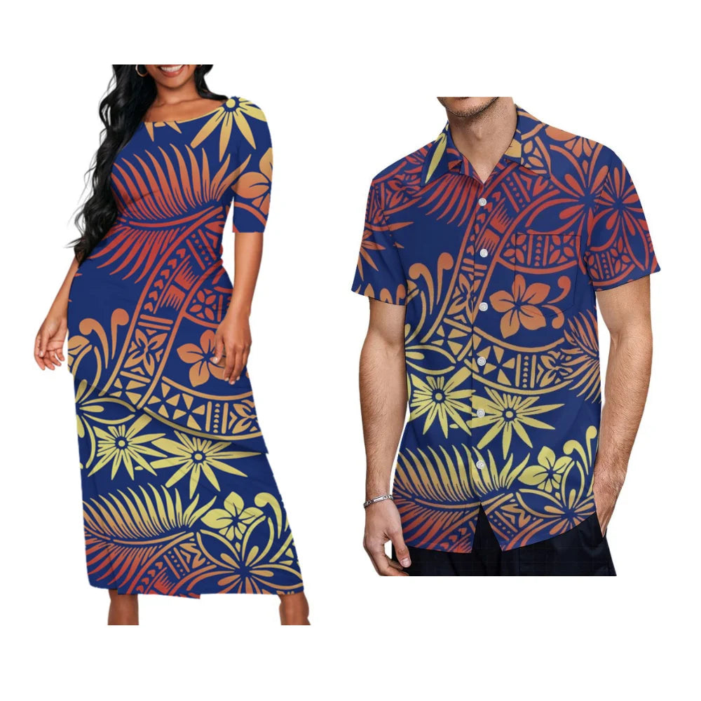 Polynesian Couple Attire