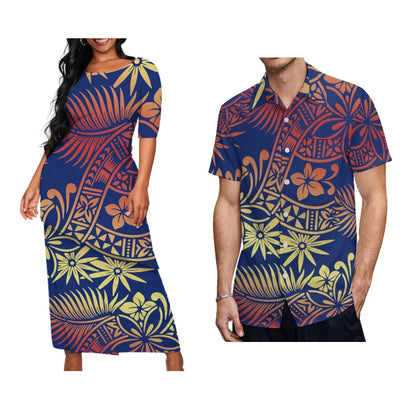 Polynesian Couple Attire