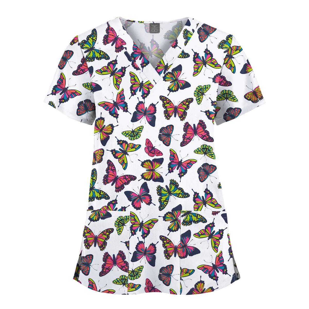 Hanapa'a Waiwai — Island Print Nursing Scrub Top